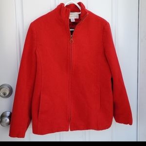 Jones New York Red wool Jacket